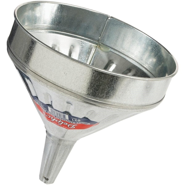 Delphos Heavy-Duty 6 Qt. Galvanized Steel Funnel with Center Spout 621 - main
